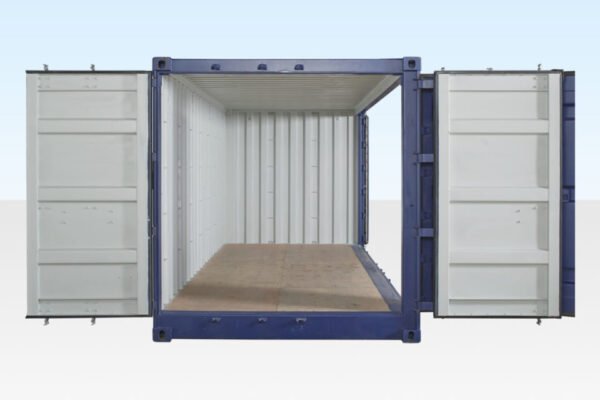 20 ft Open Side Container – Full Side Access - Corten Steel, CSC Plated - Image 2