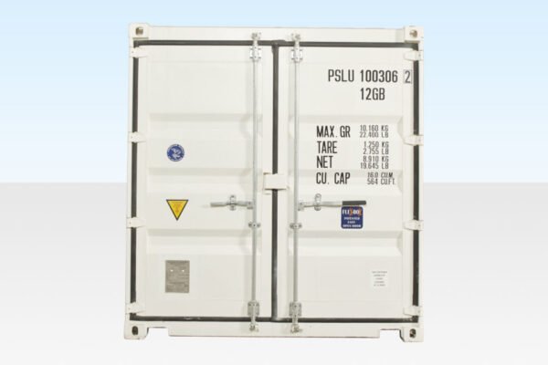 10 ft Shipping Container – White, Corten Steel, CSC Plated, 28mm Marine Ply Floor - Image 2