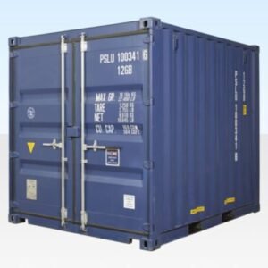 10 ft x 8 ft Shipping Container – Blue, Corten Steel, CSC Plated