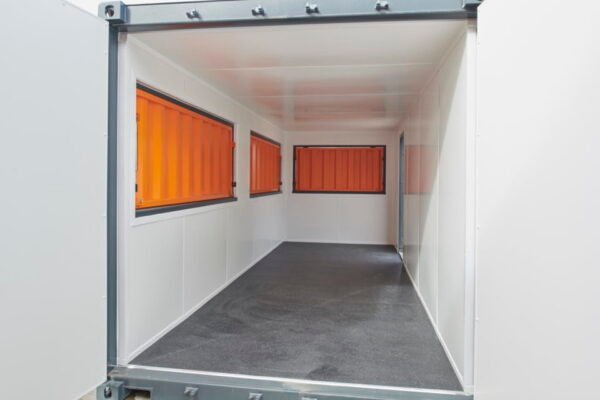 20 ft Container Cafe – Serving Hatches, Insulated, Personnel Door - Image 4