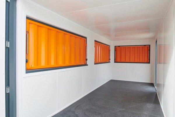 20 ft Container Cafe – Serving Hatches, Insulated, Personnel Door - Image 2