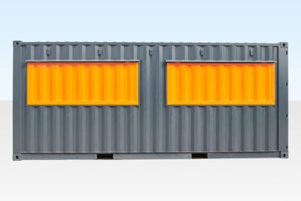 20 ft Container Cafe – Serving Hatches, Insulated, Personnel Door - Image 3