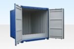 10 ft Raised Bunded Storage Container – 300mm Bund, Corten Steel, 12 Vents
