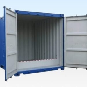 10 ft Raised Bunded Storage Container – 300mm Bund, Corten Steel, 12 Vents