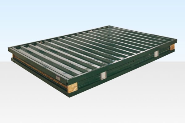 3m Flat Pack Storage Container – Galvanised, Double Locking System, Expandable - Image 2