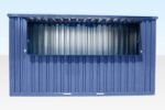 4m Flat Pack Kiosk – Galvanised, Side Opening Hatch, Man-Portable