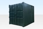 10 ft Cut Down Shipping Container – Steel Construction, Lockbox, Wind and Watertight