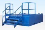 Double Mains Toilet Waste Tank – 500 Gallon, Steel Construction