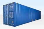 40 ft High Cube Container – Corten Steel, 28mm Marine Ply Floor, CSC Plated