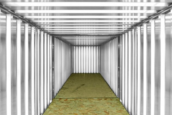 6M X 2.1M End Linked Flat Packed Container Bundle (Galvanised) - Image 3