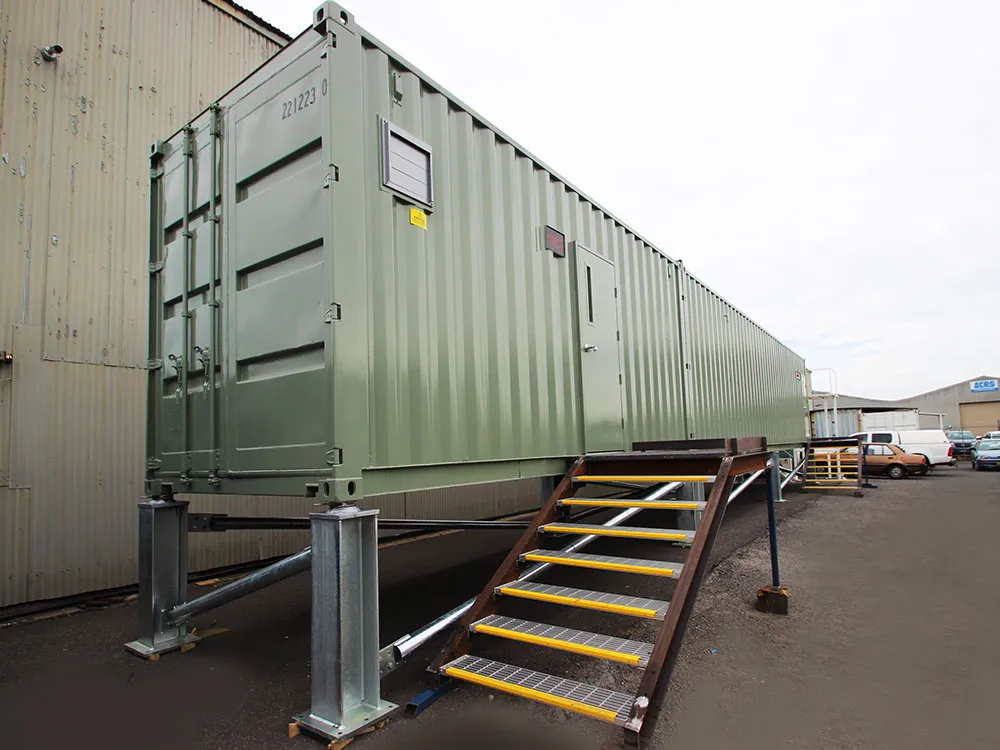 20 ft and 40 ft Switch Room Container – Insulated with Climate Control - Image 2