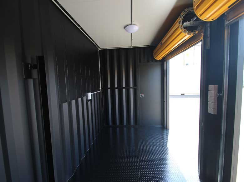 Modified Shipping Container for Trade Show Displays – Customizable, Transportable - Image 4