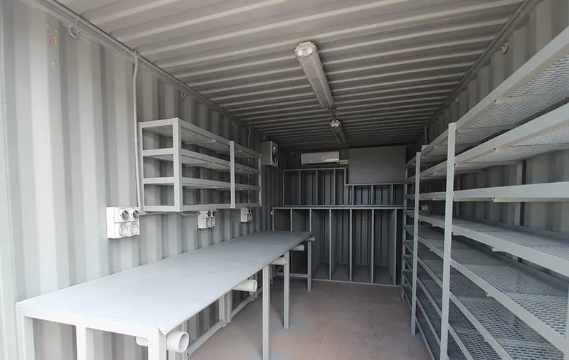 10 ft, 20 ft and 40 ft Workshop Container – Steel Construction, Customizable - Image 8