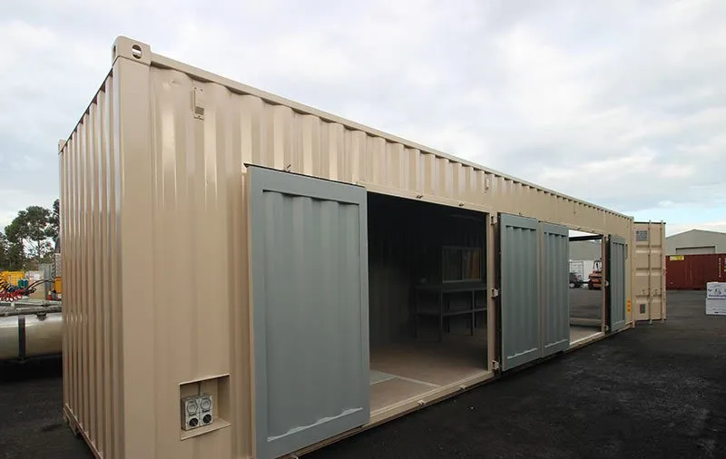 10 ft, 20 ft and 40 ft Workshop Container – Steel Construction, Customizable - Image 10