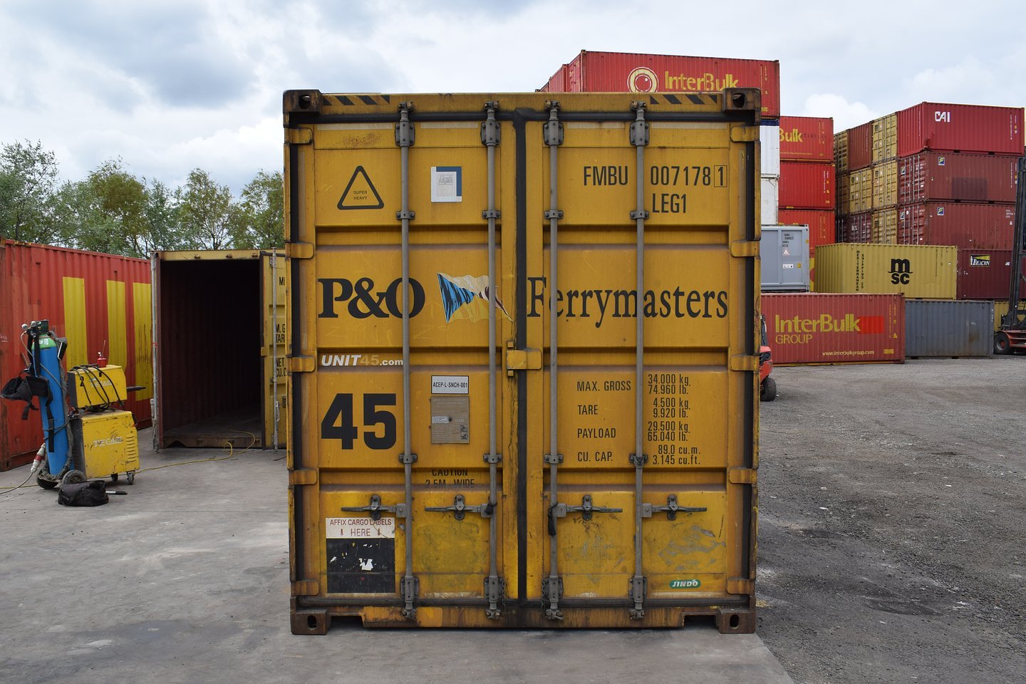 45 ft High Cube Shipping Container – Wind and Watertight - Image 4