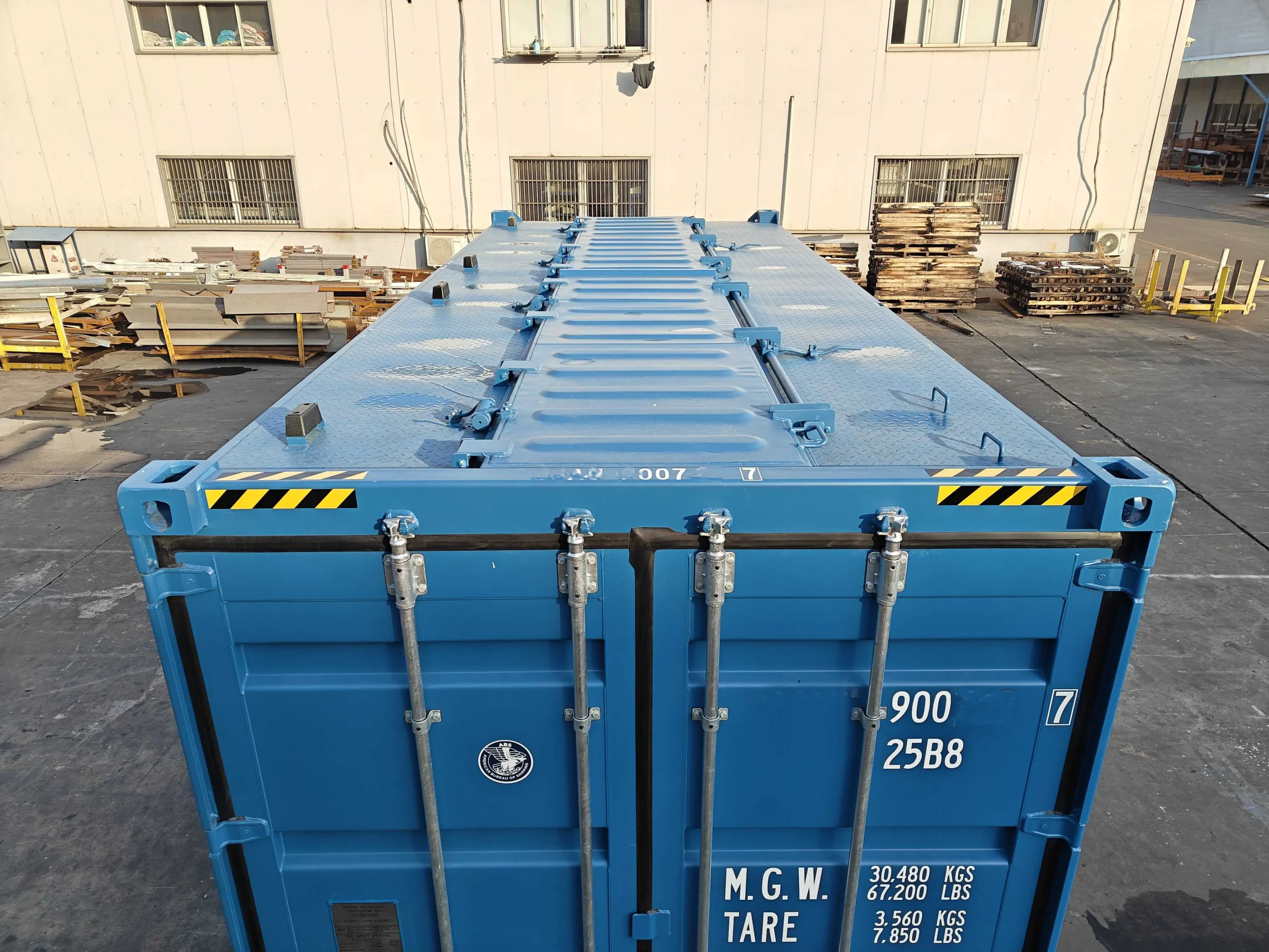 20ft ISO 1496-4 Bulk Storage Dry Cargo Container - Image 6