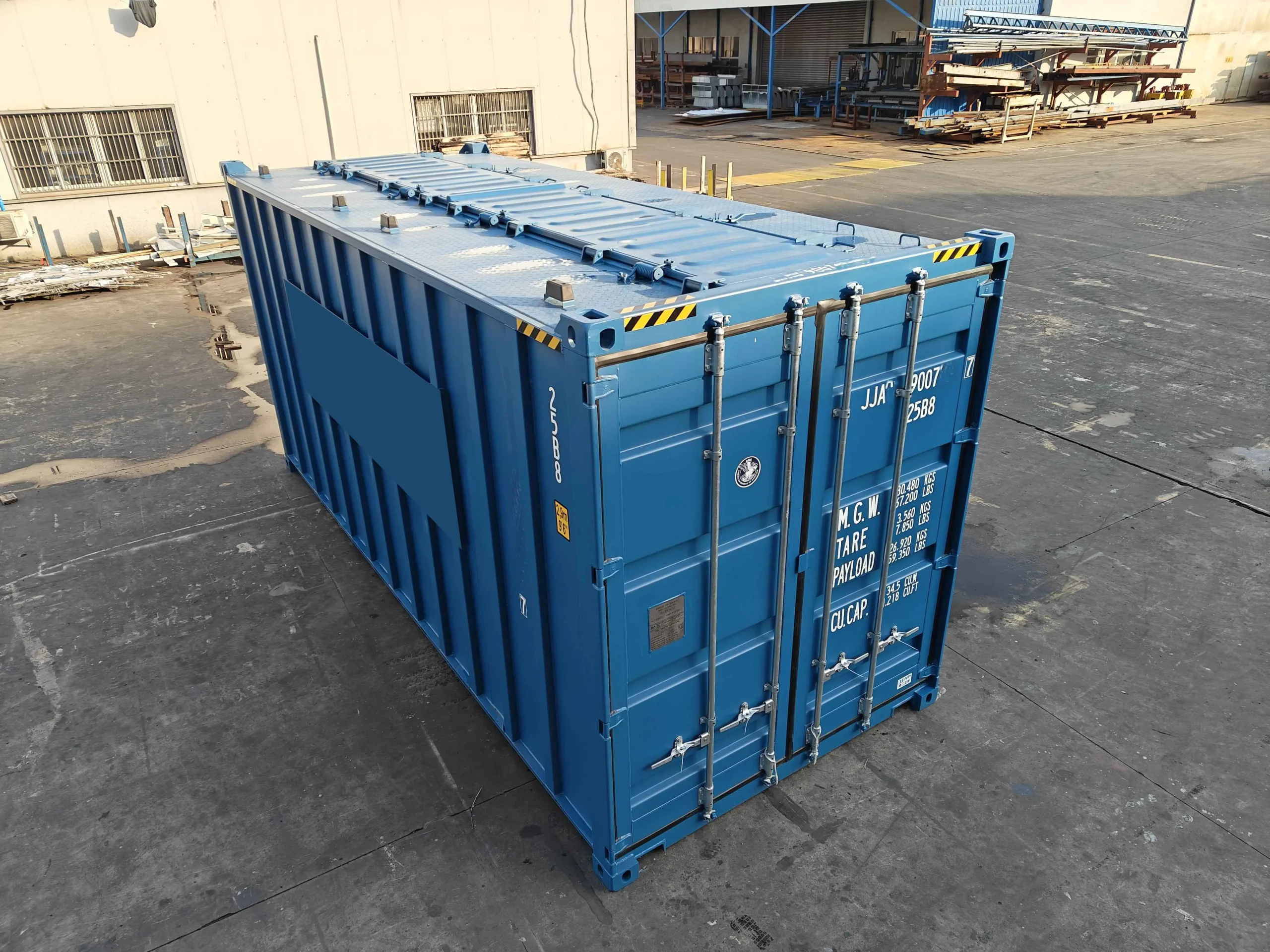 20ft ISO 1496-4 Bulk Storage Dry Cargo Container - Image 3