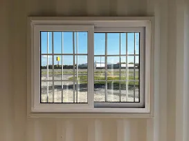 12 ft Modified Shipping Container – Side Window and Man Door - Image 4