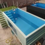 30ft Converted Shipping Container Swimming Pool