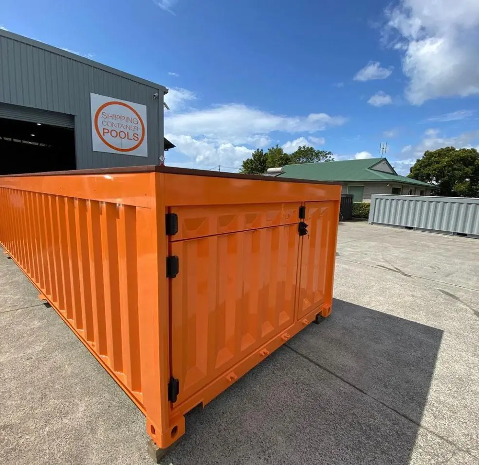 40ft Converted Shipping Container Swimming Pool - Image 3
