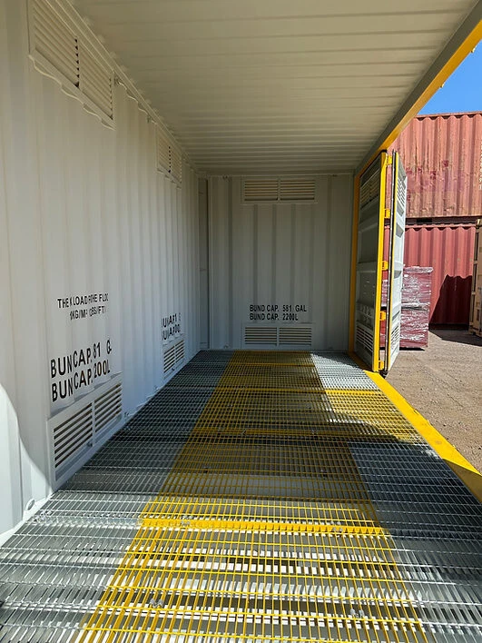 20ft Dangerous Goods Storage Container with Bunded Floor - Image 6