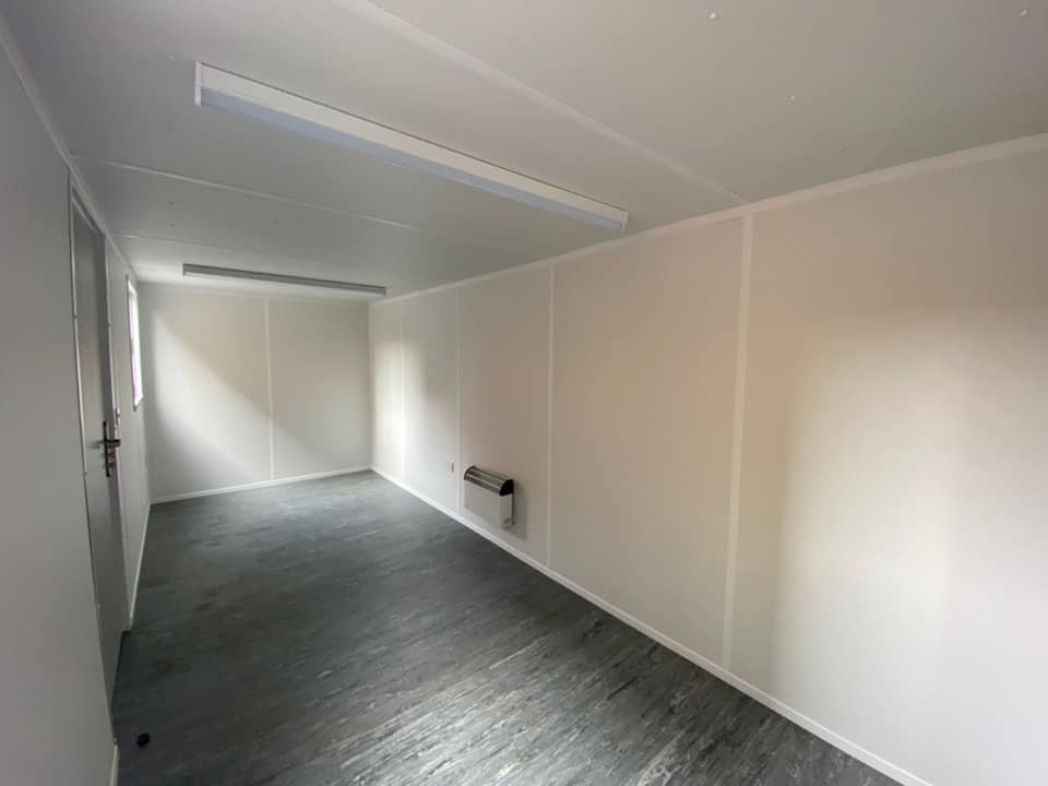 20ft New Open Plan Office Container with Insulation and Electrical - Image 3