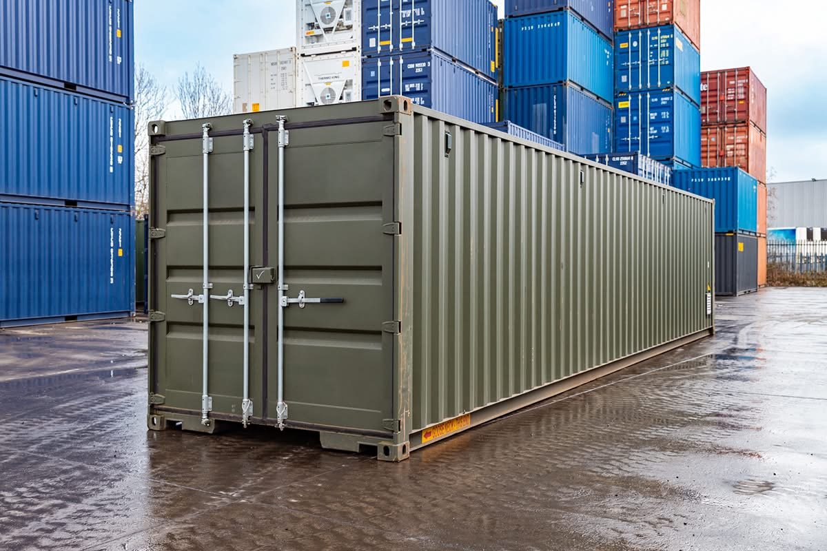 40ft Tunnel Container Workshop with Dual Access and Electrical Fit-Out - Image 2